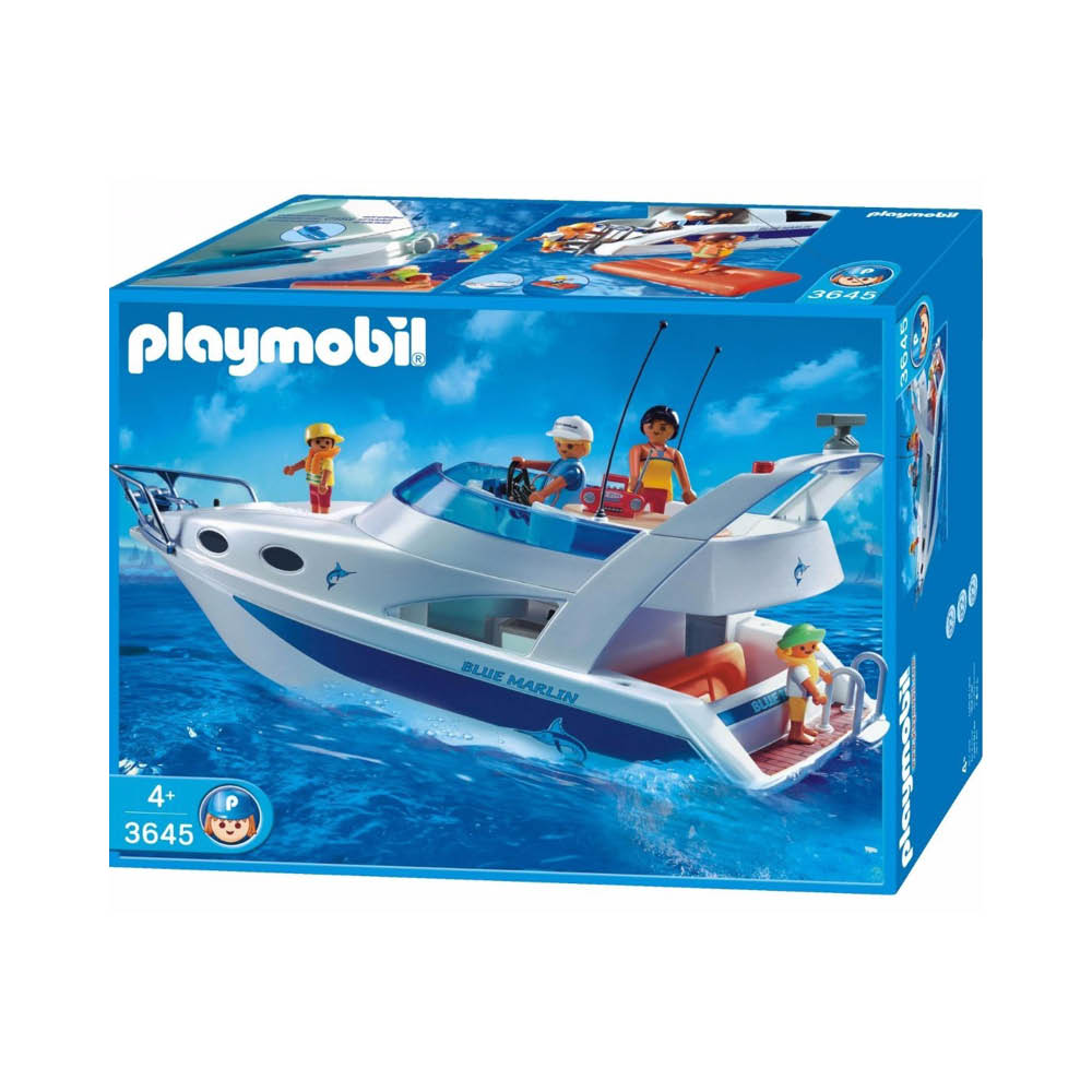 Playmobil lystbåd 3645 yacht blue marlin