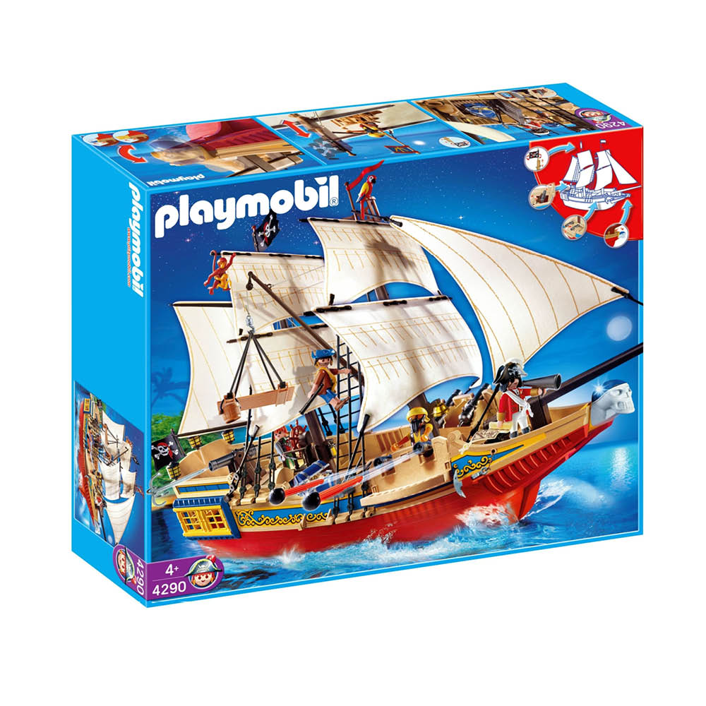 Playmobil piratskib 4290 sørøverskib