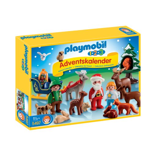 Playmobil pakkekalender og julekalender 5497 jul i skoven