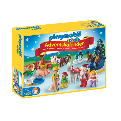 Playmobil pakkekalender og julekalender 9009 jul på landet