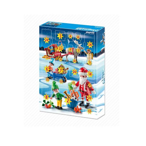 Playmobil pakkekalender 5494 julemandens værksted