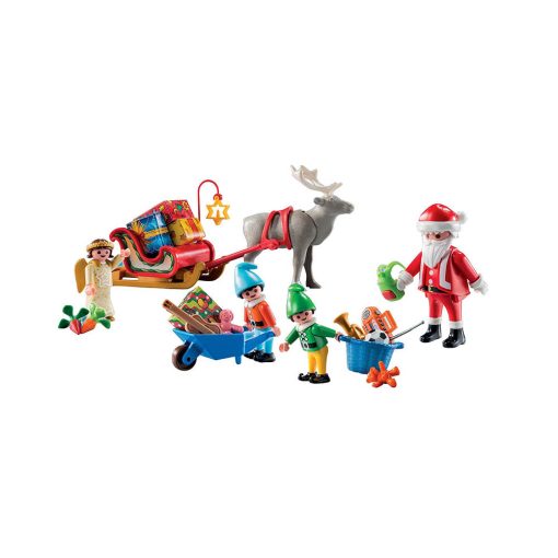 Playmobil pakkekalender 5494 julemandens værksted