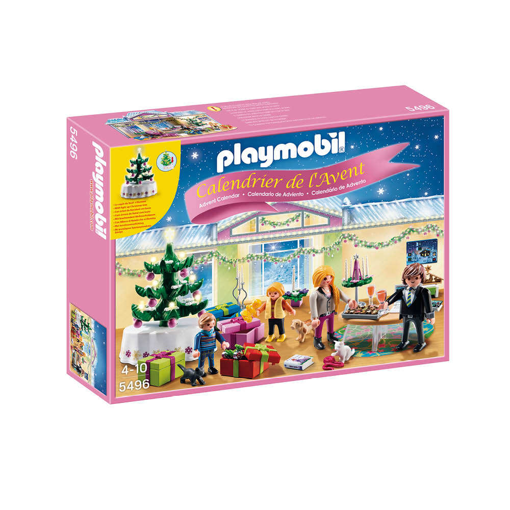 Playmobil julekalender 5496 jul i stue