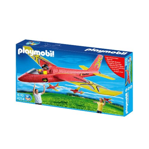 rød Playmobil svæveflyver 4214