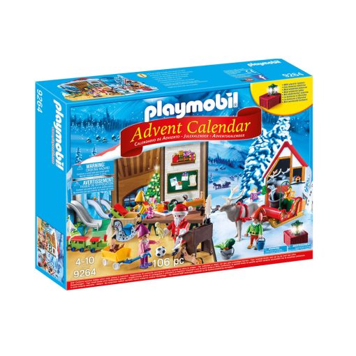 Playmobil julekalender Julemandens Værksted 9264