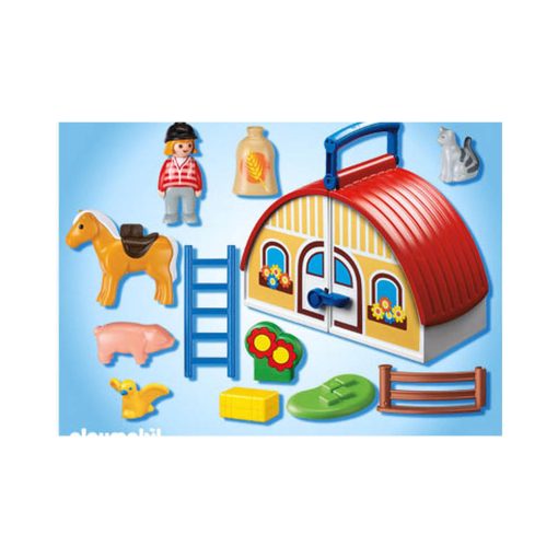 Playmobil 1-2-3 Bærbar Lade 6778