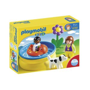 Playmobil 1-2-3 Børn med badebassin