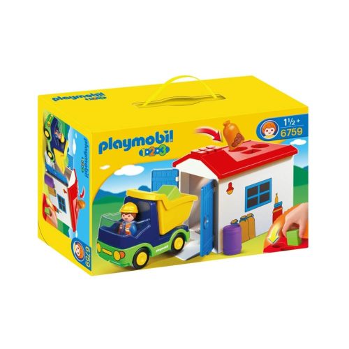 Playmobil 12-3 Lastbil med garage 6759