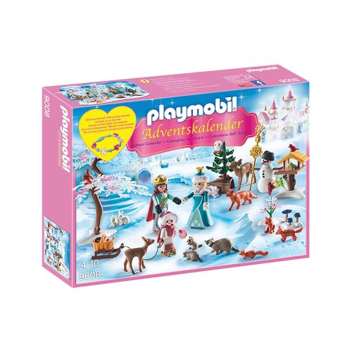 Playmobil julekalender 9008 royalt skøjeløb