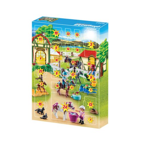 Playmobil julekalender 9262 ridecenter