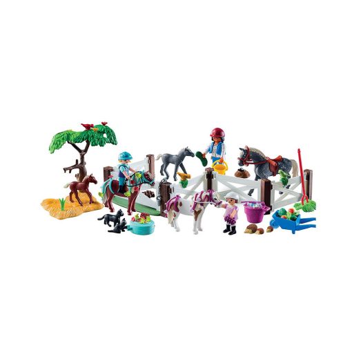 Playmobil julekalender 9262 ridecenter