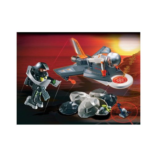 Playmobil top agents 4877 detektor jetflyver