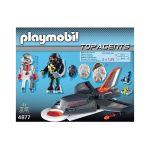 Playmobil top agents 4877 detektor jetflyver