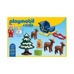 Playmobil julemand rensdyr bagside 6787