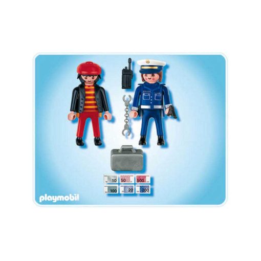 Playmobil politibetjent og tyv 4269