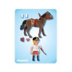 Playmobil Country rytter med hest 4191 bagside