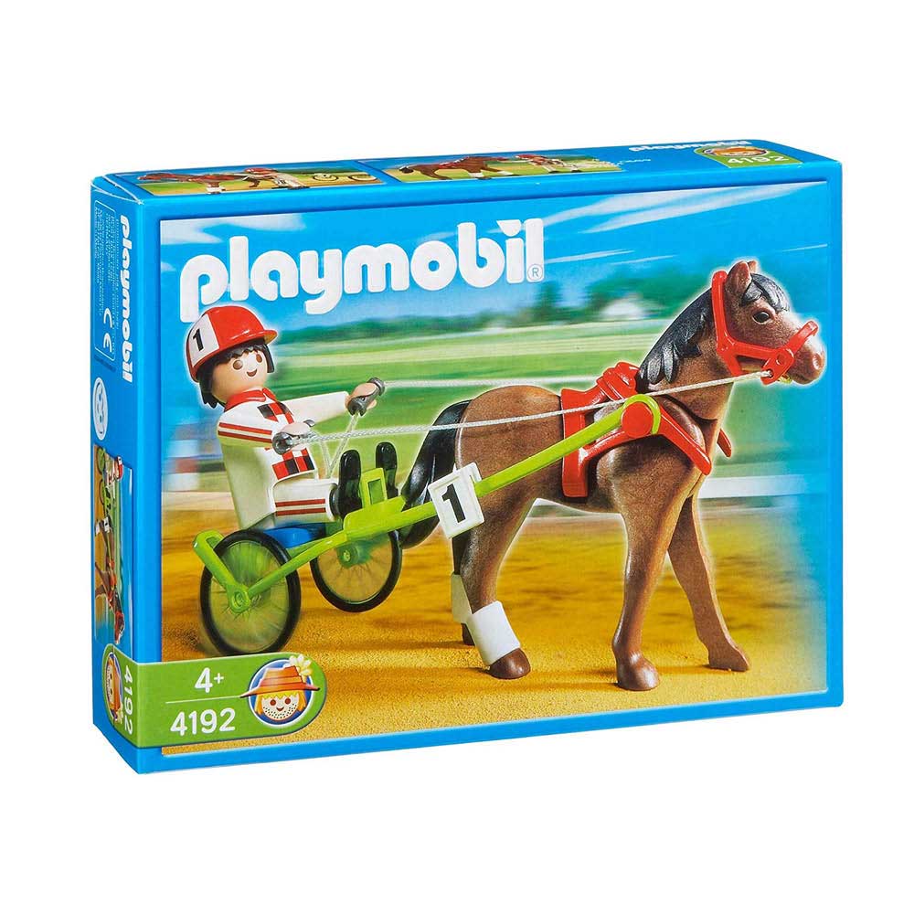 Playmobil Country travhest med sulky kasse