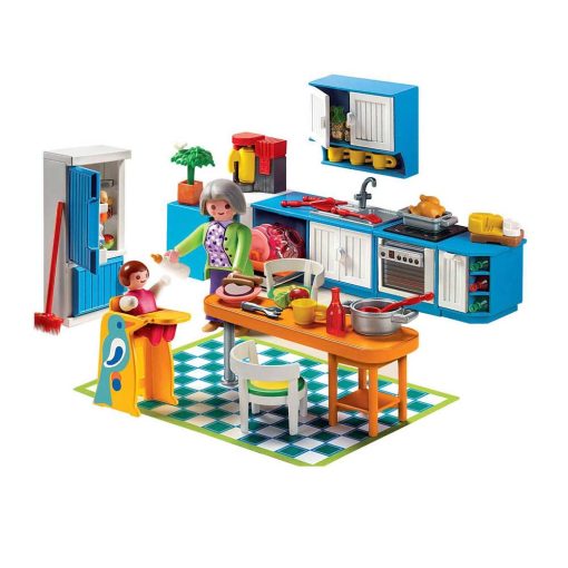 Playmobil dukkehus 5329 Køkken eksempel