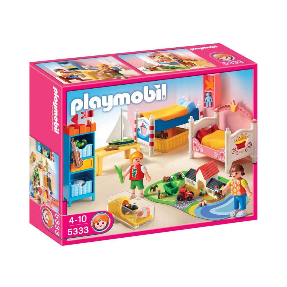 Playmobil dukkehus børneværelse 5333 æske