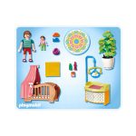 Playmobil dukkehus vugge og puslebord 5334 indhold