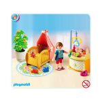 Playmobil dukkehus vugge og puslebord 5334