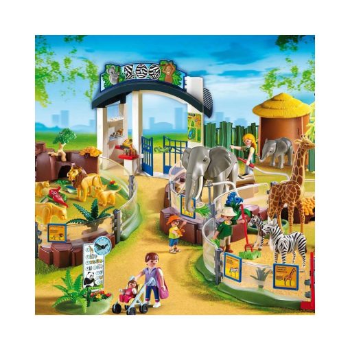 Stor Playmobil Zoologisk Have 4850 illustration