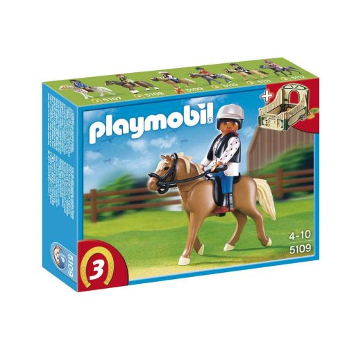 Playmobil Country rideksole hest, stald og rytter 6209