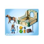 Playmobil Country rideksole hest, stald og rytter 6209