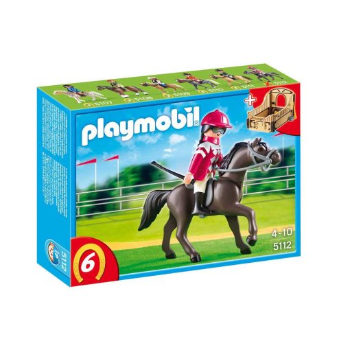Playmobil Country sort arabisk væddeløbshest 5112