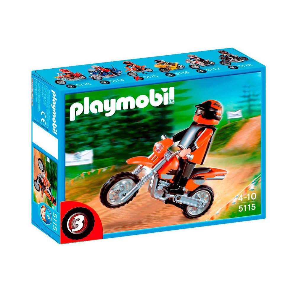 Playmobil motocross motorcykel 5115