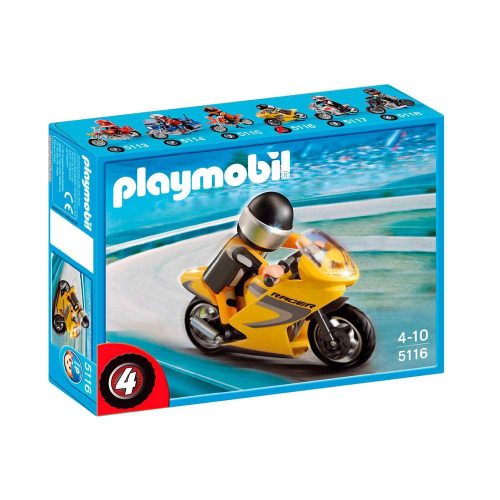 Playmobil roadracer motorcykel 5116