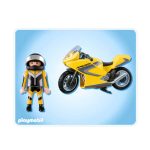 Playmobil roadracer motorcykel 5116