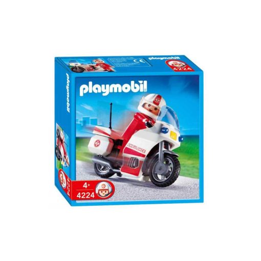 Playmobil ambulancemotorcykel 4224