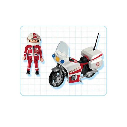 Playmobil 4224 ambulance motorcykel