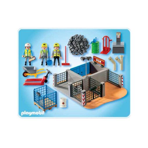 Playmobil 4135 byggeplads - superset