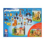 Playmobil julekalender 4163 ridderturnering bagside