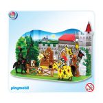 Playmobil julekalender 4163 ridderturnering kulisse