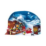 Playmobil Julekalender julemandens postkontor i kulisse