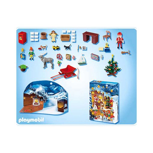 Playmobil Julekalender julemandens postkontor indhold