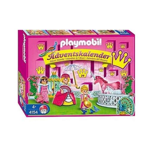 Playmobil julekalender enhjørningens paradis 4154 æske