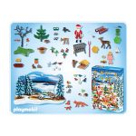 Playmobil julekalender 4166 vinter i skoven indhold