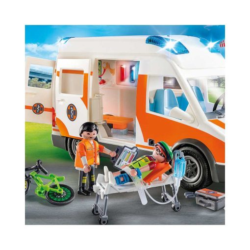 Playmobil Ambulance med blinklys 70049