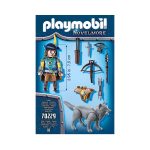 Playmobil armbrøst-skytte med ulv 70229 bagside