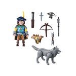 Playmobil armbrøst-skytte med ulv 70229 indhold