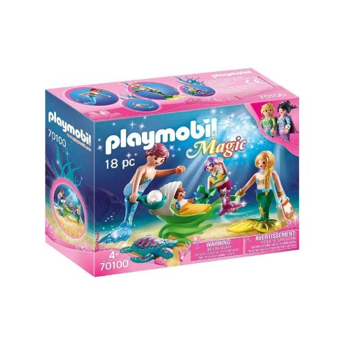 Playmobil Havfrue familie på udflugt 70100 boks