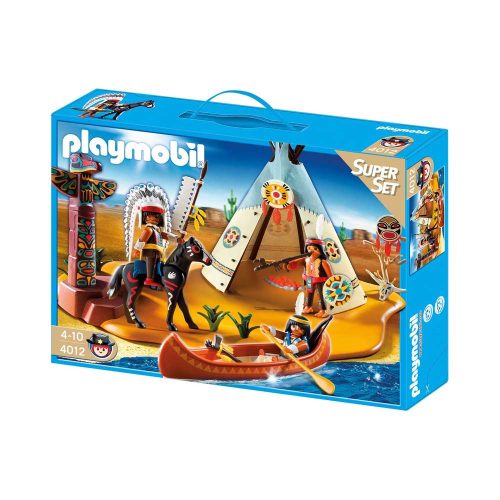 Playmobil Indianerlejr 4012 Boks