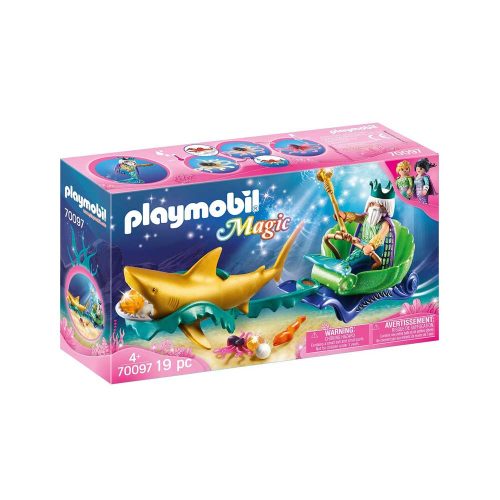 Playmobil havets konge med karet 70097 boks