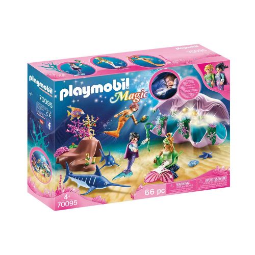 Playmobil havfrue natlampe musling 70095