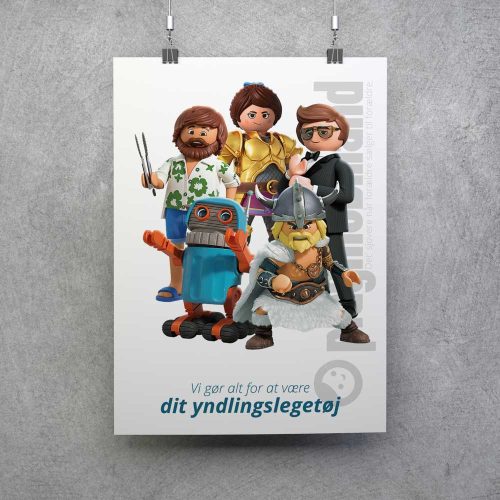 Playmobil plakat The Movie slæng yndlingslegetøj