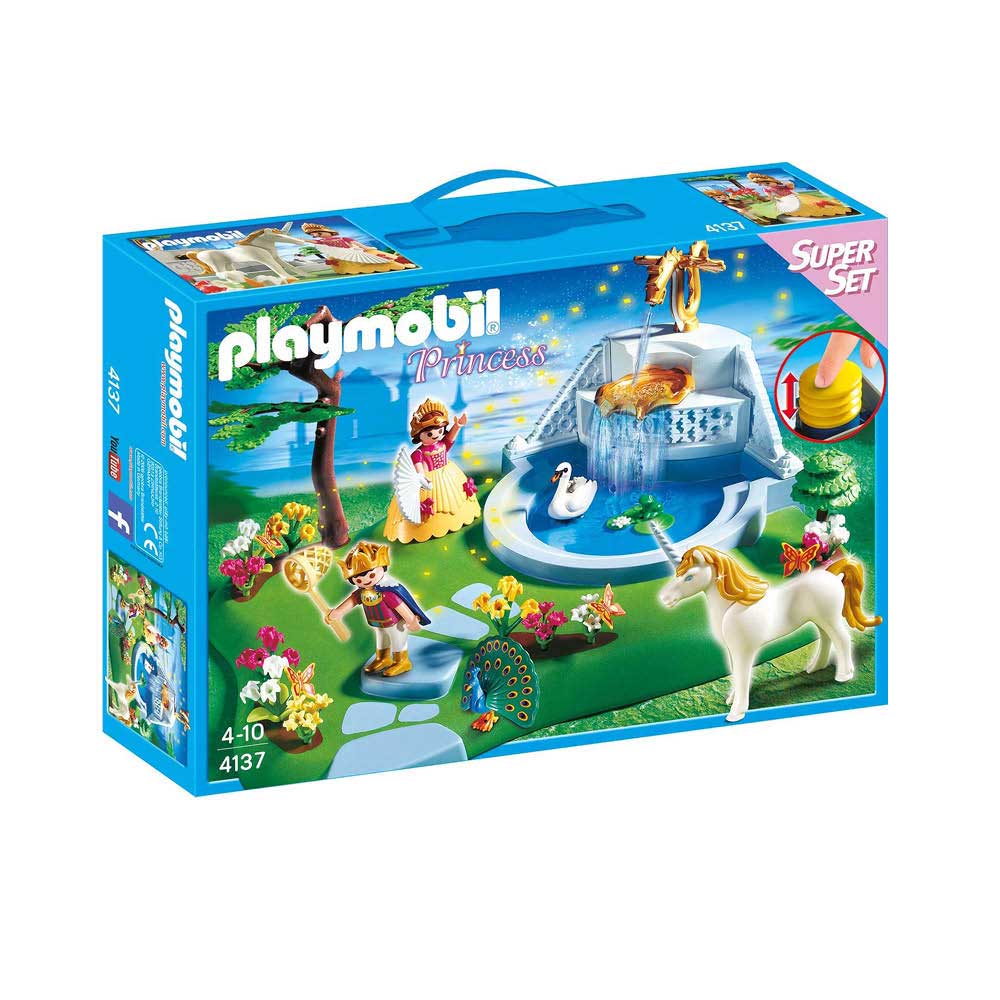 Playmobil prinsesser 4137 slotshave box